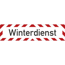 SafetyMarking Hinweisschild Winterdienst