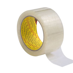 Scotch® Verpackungsklebeband 305 transparent, leise, für leichte Kartons,