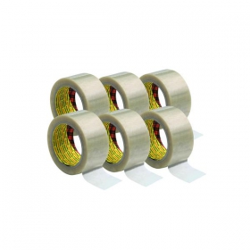 Scotch® 6890 Premium Verpackungsklebeband transparent, leise, für schwere Kartons, 