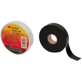 3M Scotch Super 33+ Vinyl Elektro - Isolierband beständig gegen UV, Feuchtigkeit, Laugen sowie vielen Säuren und Lösungsmitteln
