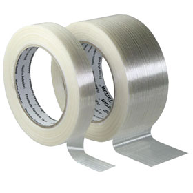 TartanFilament - Klebeband 8953, Breite 50 mm transparent, besonders reifest durch Glasfaserverstrkung, 