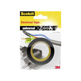 Scotch® Super 88 Vinyl Elektro-Isolierband, Schwarz, 19 mm x 33 m, 0,22 mm