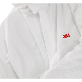 Schutzanzüge Schutzbekleidung 3M Schutzanzug, Schutztyp 5/6, CE-Kategorie III, weiß