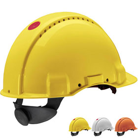 Sicherheitshelme Schutzhelme 3M Peltor Schutzhelm G3000 mit 3M Uvicator Sensor