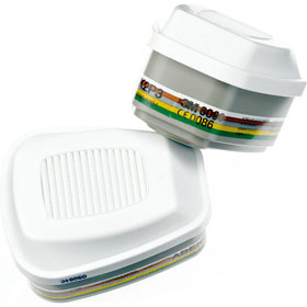 3M™ Atemschutzmaske Gas - und Kombifilter Atemschutzmasken Zubehör für Vollmasken