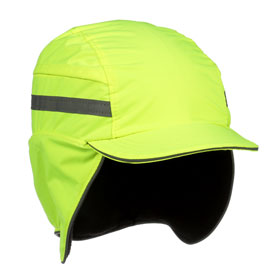 3M™ FB3 Anstosskappe Winter High Visibility  mit kurzem 55mm-Schirm und besonders komfortabler Innenausstattung