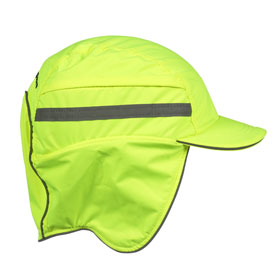 3M™ FB3 Anstosskappe Winter High Visibility  mit kurzem 55mm-Schirm und besonders komfortabler Innenausstattung
