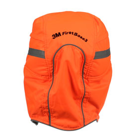 3M™ FB3 Anstosskappe Winter High Visibility  mit kurzem Schirm und besonders komfortabler Innenausstattung