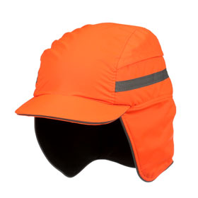 3M™ FB3 Anstosskappe Winter High Visibility  mit kurzem Schirm und besonders komfortabler Innenausstattung