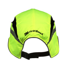 3M™ FB3 Anstosskappe Classic High Visibility  mit kurzem 55mm-Schirm und komfortabler Innenausstattung