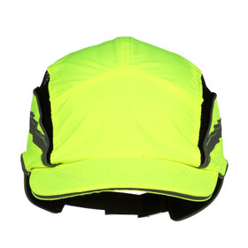 3M™ FB3 Anstosskappe Classic High Visibility  mit kurzem 55mm-Schirm und komfortabler Innenausstattung