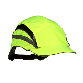 3M™ FB3 Anstosskappe Classic High Visibility  mit kurzem 55mm-Schirm und komfortabler Innenausstattung