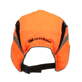 3M™ FB3 Anstosskappe Classic High Visibility  mit langem 70mm-Schirm und komfortabler Innenausstattung