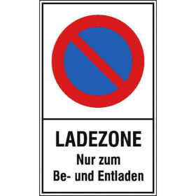 Haltverbotsschild Symbol: Eingeschränktes Haltverbot