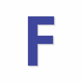 Buchstaben aus Acrylglas Großbuchstaben A - Z