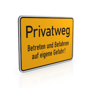 Befahren verboten Privatweg ALU oder PVC-Schild Keine Haftung Betreten u 