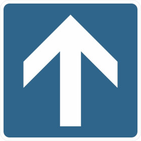 Verkehrsschild nach StVO - Nr. 353 Einbahnstrae
