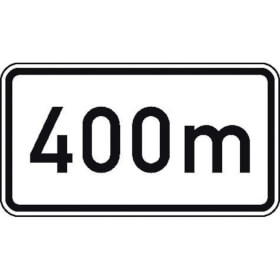 Zusatzzeichen nach StVO - Nr. 1004 - 33 Nach 400 m