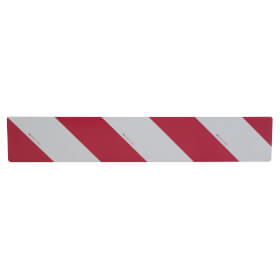Warntafel für überlange und überbreite Kfz, linksweisend, Aluminium 2mm, 
