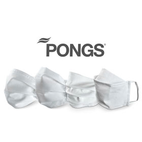 PONGS Mehrweg Mund-Nasen-Maske Typ D-Supersoft, waschbar