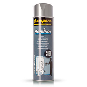 Hardinox Edelstahlspray schützt effektiv und effektvoll Edelstahloberflächen