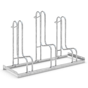 Fahrradstnder Bgelparker WSM fr Reifenbreite bis 5, 5 cm, Radabstand 35, 0 cm,  Center  -  3 Einstellpltze,  L:  1