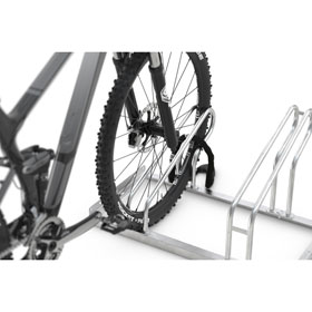 Fahrradständer Bügelparker Country zweiseitige Radeinstellung