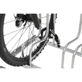 Fahrradstnder Bgelparker WSM fr Reifenbreite bis 5,5 cm, Radabstand 35,0 cm, 6 Einstellpltze,