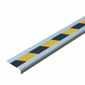 Antirutschbelge Treppenkantenprofil Antirutsch - Treppenkantenprofil, schwarz /  gelb