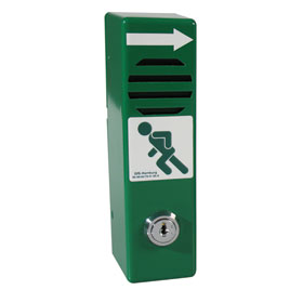 Trwchter Standard Gehuse grn RAL 6029, mit Zylinderschloss, 
