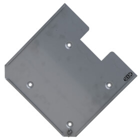 Safety Marking Gefahrzettel Halte - und Einschubrahmen für 250 mm Zettel, mit Flügelschraube