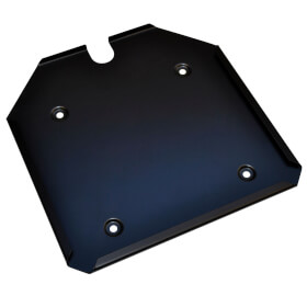 Safety Marking Gefahrzettel Halte - und Einschubrahmen für 250mm Zettel, kompl. mit Abkantung