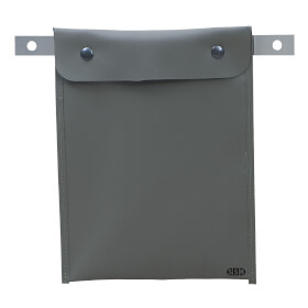 Zubehör für Zifferntafel für Tankfahrzeuge Tasche für Gefahrgutpapiere, schwer entflammbar, 