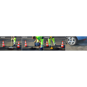 Traffic Reparatur-Kaltasphalt Ein-Komponenten Asphalt zum Ausbessern von Straßenschäden
