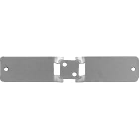 Kennflex Schilderträger aus Aluminium eloxiert zum Aufnieten von gravierten und bedruckten Schildern