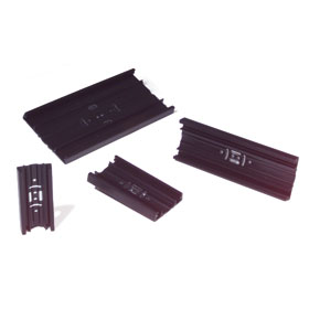 Kennflex Schilderträger aus ABS - Kunststoff schwarz