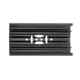 Kennflex Schilderträger aus ABS-Kunststoff schwarz