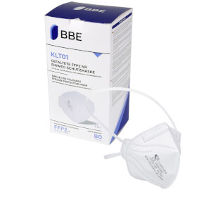 FFP2 Atemschutzmaske faltbarer BBE Mundschutz faltbar Mundschutz mit CE - Kennzeichnung
