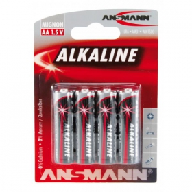ANSMANN RED AA (MN1500 / LR06) Alkaline - Batterie