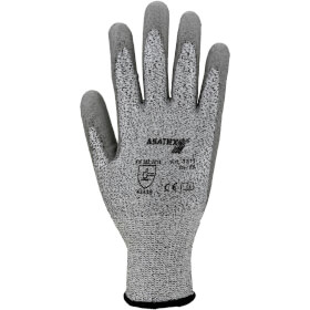 Asatex 3711 Schnittschutzhandschuh Strickhandschuh mit Polyurethanbeschichtung