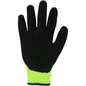 Asatex 3675W Kälteschutzhandschuh gelb mit Latexbeschichtung und schrumpfgerauter Grifffläche