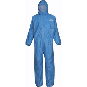 Schutzanzug Overall CoverBase SMS Schutztyp 5 + 6, CE - Kategorie III, blau