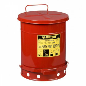 Entsorgungsbehälter Sicherheitsbehälter ASECOS Entsorgungsbehälter Stahlblech, 