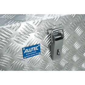 Alutec Riffelblechbox R 120, extra stabile Aluminium-Riffelblechbox mit 3mm Wandstrke