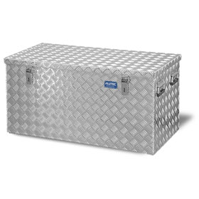 Alutec Riffelblechbox R 250, extra stabile Aluminium-Riffelblechbox mit 3mm Wandstärke