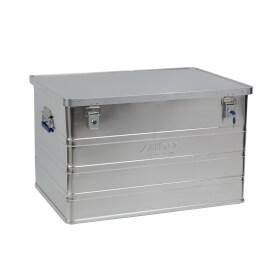 Alutec Aluminumbox B 184 incl. Zylinderschlsser, stabile Aluminiumbox mit Versteifungssicken zur Wand- und Eckenverstrkung,