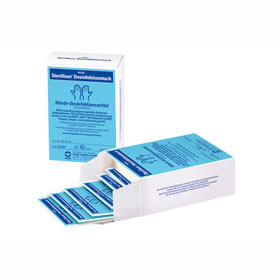 Händedesinfektion Sterillium® Tissues, überall einsetzbar,  bakterizid, 