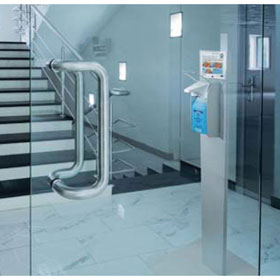 Desinfektion Zubehr BODE Hygiene-Tower, Desinfektionssule,