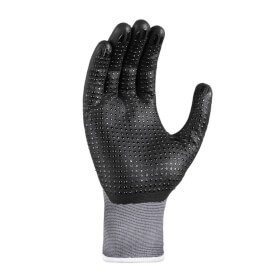 Texxor 2452 Montagehandschuh nylon black touch grau schwarz mit Nitril Beschichtung und Noppen auf der Handflche