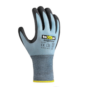 Texxor 2422 topline Schnittschutzhandschuh blau für hohe Anforderungen beim Schnittschutz
